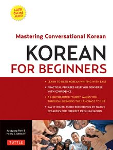 Korean for Beginners book cover