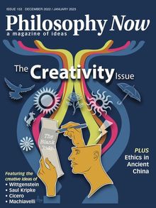 Cover of Philosophy Now Magazine