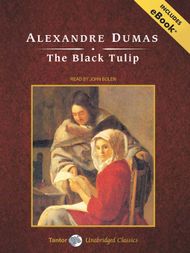 The Black Tulip, with eBook - Audiobook