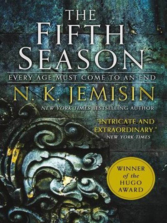 Book: 'The Fifth Season'. Cover image.