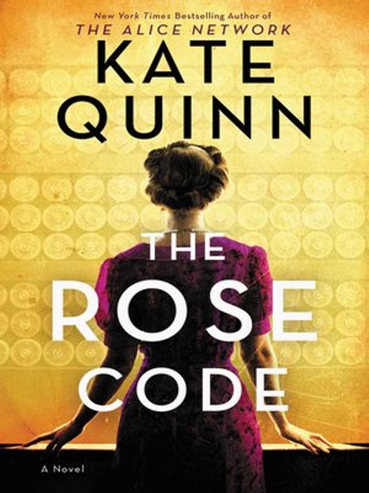 book: 'The Rose Code'. Cover image.