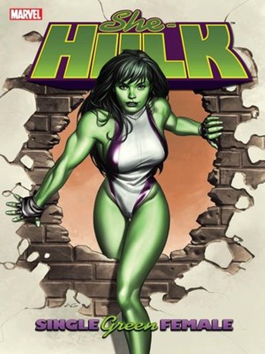 book: 'She-Hulk (2004), Volume 1'. Cover image.