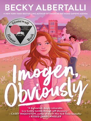"Imogen, Obviously" (ebook) cover