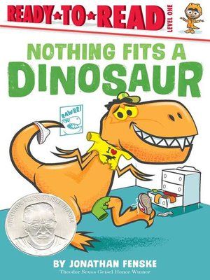 Cover image for book: 'Nothing Fits a Dinosaur'