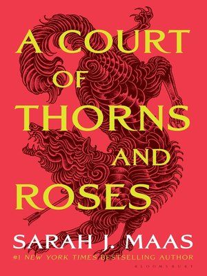 "A Court of Thorns and Roses" (ebook) cover