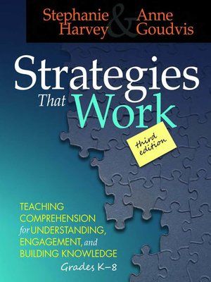 Strategies That Work by Stephanie Harvey and Anne Goudvis